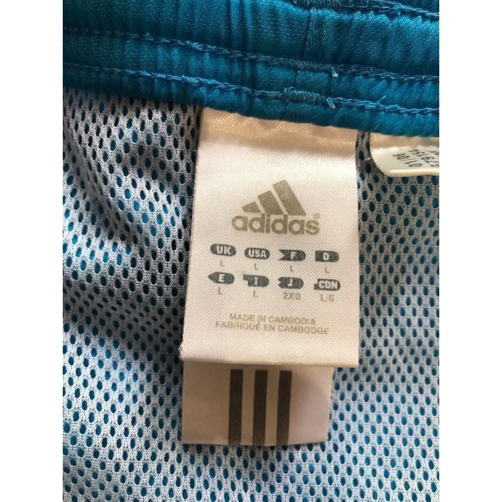 OP adidas turquoise